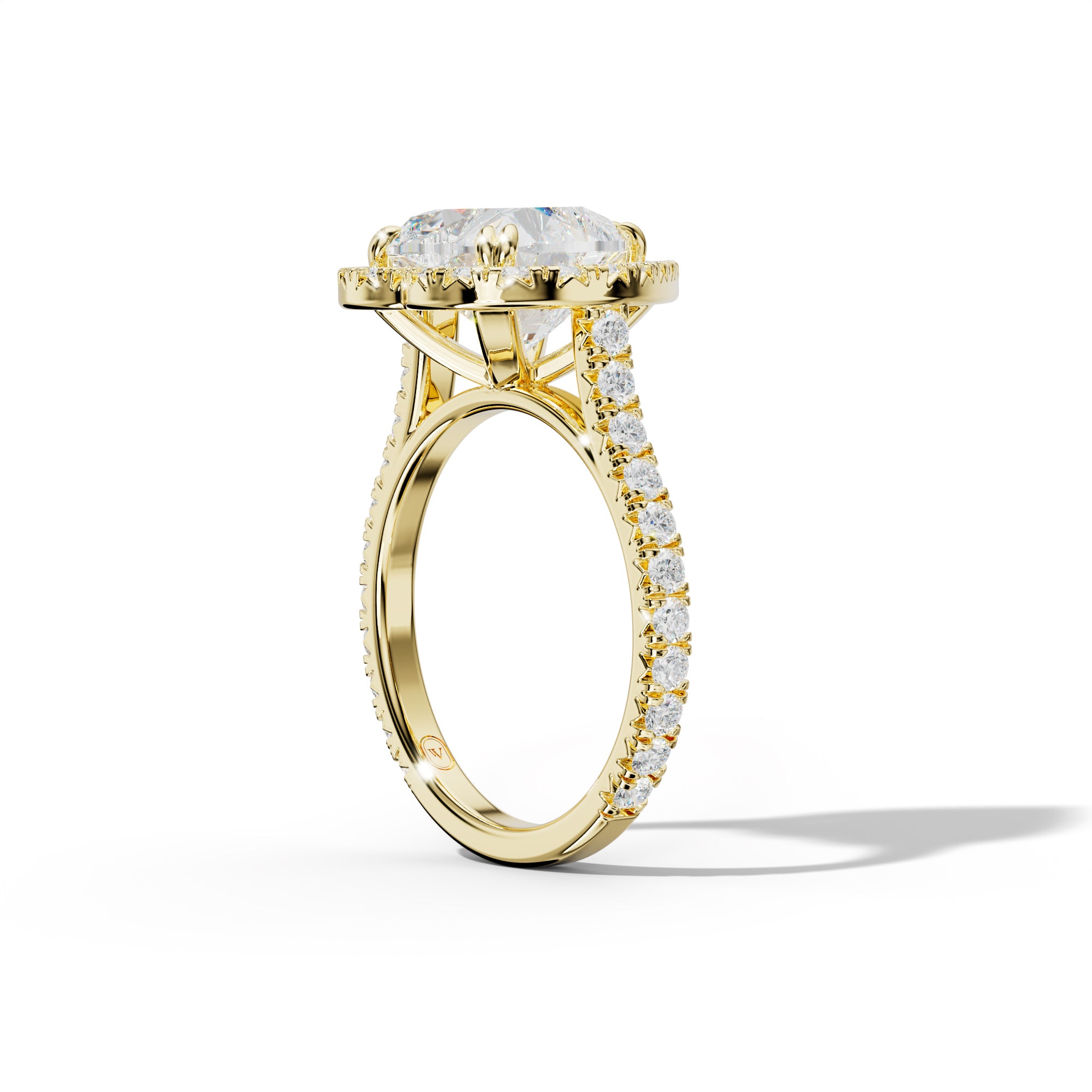 Adeline Heart Cut Engagement Ring
